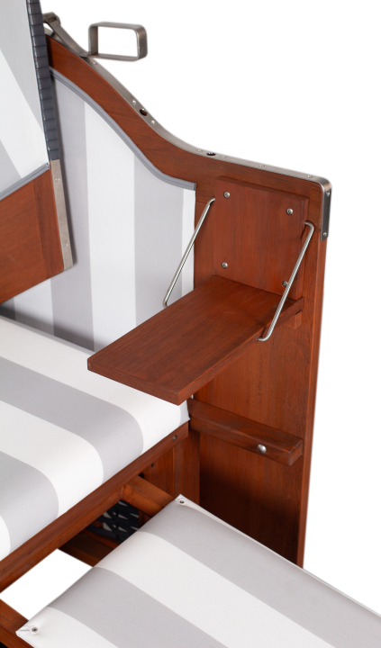 Strandkorb Profi Ostsee Poel PVC Anthraz... Strandkorb Profi Ostsee Poel PVC Anthraz...